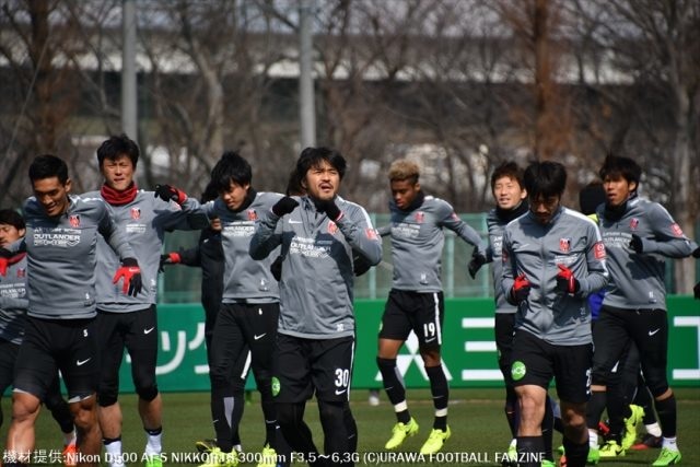 北風が冷たく、意外と寒い３月３日、リーグ戦ホーム開幕となるC大阪戦に向けて試合前日練習が始まった。